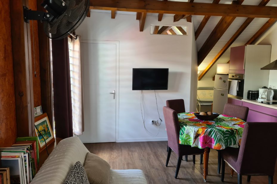lounge area with tv grenada apartment for seasonal rental