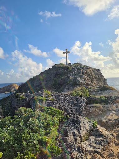 Pointe des châteaux saint François en Guadeloupe